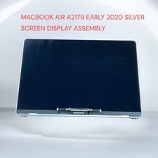 Genuine Apple MacBook Air 13" A2179 2020 LCD Screen Display Assembly SILVER