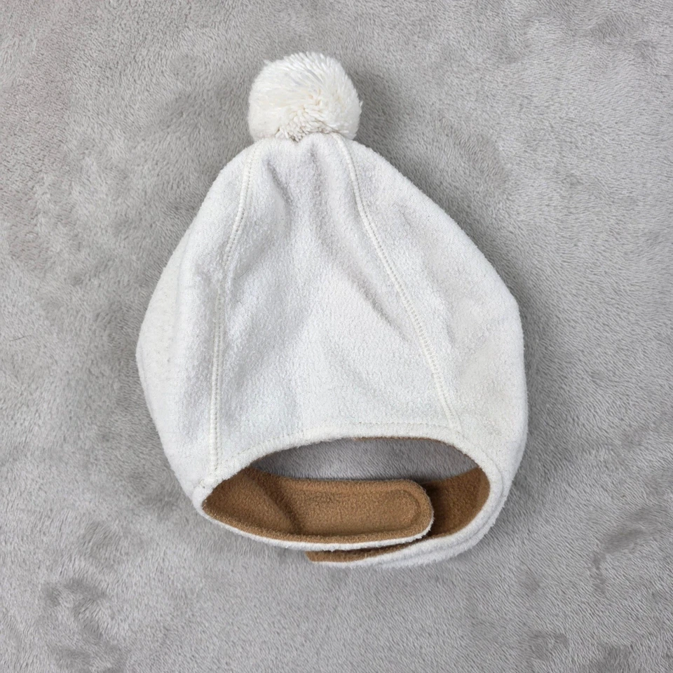 Gorro The North Face Glacier Blanco Vellón Oreja Solapa Bebé 6-24M Invierno Foto 2 de 4