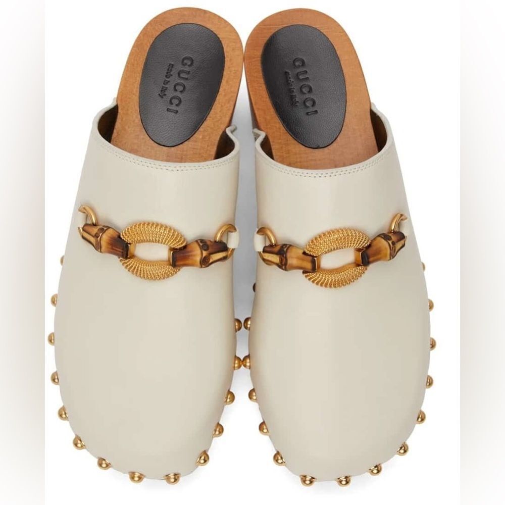 GUCCI Bamboo Horsebit Clog (Women) 35 | eBay