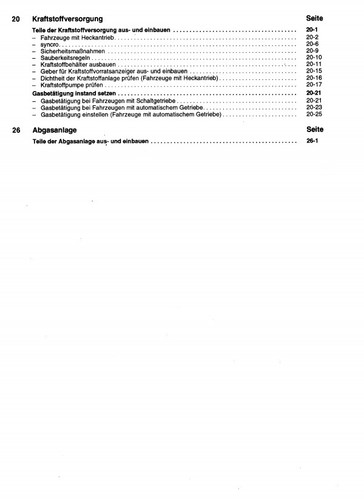 VW Bus T3 (79-92) 2,1l Benzinmotor 87-112 PS Mechanik Reparaturanleitung PDF - Bild 8 von 8