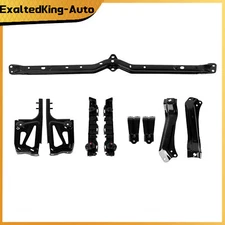 New For Toyota Tacoma 2016-2023 Black 9-piece Set Front Bumper Support Assembly