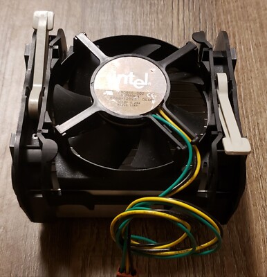 Intel A80856-002 F08G-12B2S1 DC12V Cooling Fan and Heat sink for for Socket PGA4