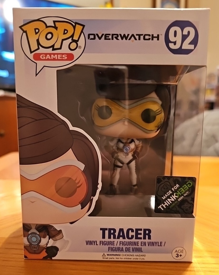 Games Overwatch Tracer (Posh) #92 Think Geek Exclusive Brand New Funko Pop