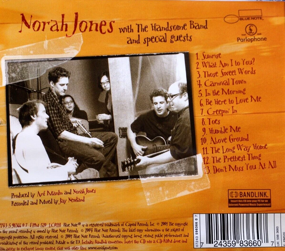 Norah Jones - Feels Like Home - CD, en muy buena condición Foto 2 de 2