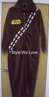 Mens Disney Star Wars Chewbacca Romper All In One Pyjamas Costume M/l & Xl/xxl Mens Disney Star Wars Chewbacca Romper All In One Pyjamas Costume M/l & Xl/xxl