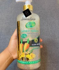 Veetgold carrot, turmeric face  body shower gel. 1000ml x 1