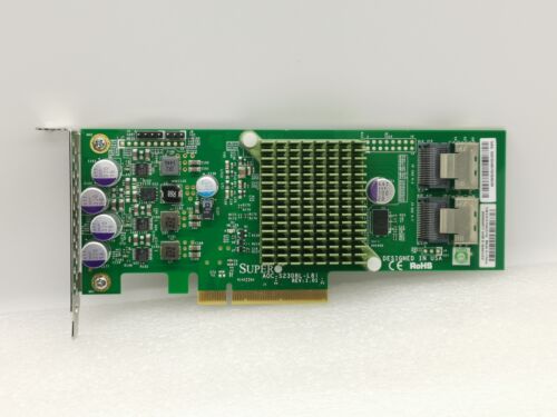 SuperMicro 9207-8I PCI-E 3.0 8 Ports IT Mode PCIe 6Gb/s + 2* SFF8087 SATA Cable - Picture 3 of 7