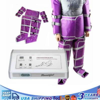 #ad Air Pressure Pressotherapy Lymphatic Drainage Weight Loss Machine Slimming Set $263.76