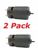 2pc 18 Volt DC Drill Master Tool RC Electric Motor 20k RPM Black Decker OEM 18v