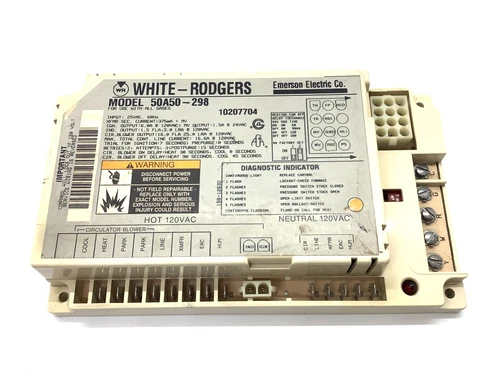 GUARANTEED WORKING TESTED 50A50-298 Gas Furnace control board