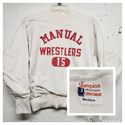 VTG 50s CHAMPION wrestling sweatshirt RARE DOUBLE LAYER VTG 50s CHAMPION wrestling sweatshirt RARE DOUBLE LAYER