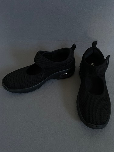 STQ Womens Walking Shoes Non Slip Orthopedic Shoes Adjustable Mary Jane Sz9 - Picture 4 of 8