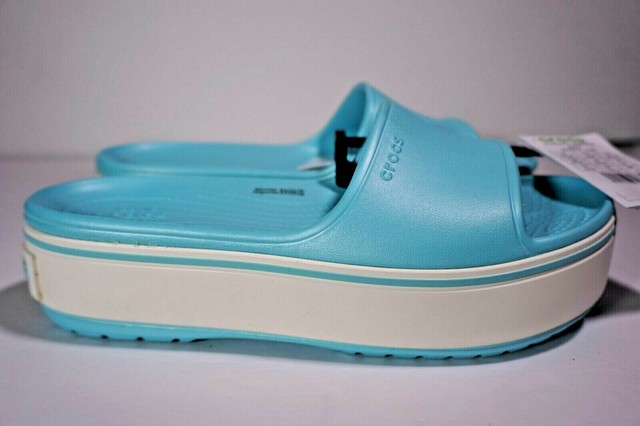pale blue crocs