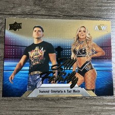 2023 AEW Upper Deck All in the Family Sammy Guevara Tay Melo Gold #98