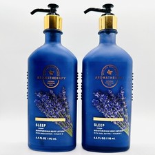 2/PCS BATH  BODY WORKS AROMATHERAPY SLEEP LAVENDER VANILLA BODY LOTION 6.5 OZ