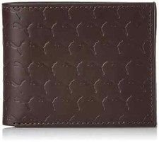 Puma Unisex-Adult AOP Bi-Fold Wallet, Mocha Bisque Free Shipping World Wide