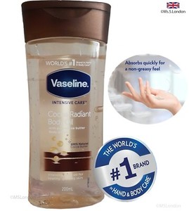 vaseline cocoa gel oil