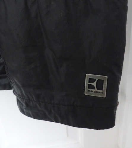 Boss Orange Thermore Rinnova Jacket Black Snap Pocket Fastening Medium VGC - Picture 15 of 17