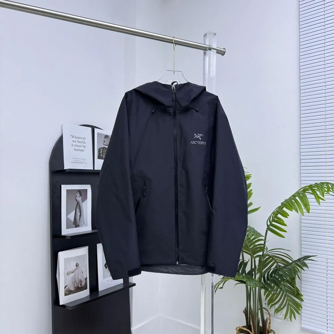 ARC'TERYX vedi descrizione taglia S 3XL Arcteryx giacca impermeabile antivento zip anteriore nera