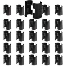 Wire Shelf Clips, Wire Shelving Shelf Lock Clips 25 Pairs 50 Pieces for 3/4" ...