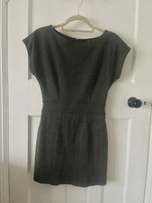 Mango Collection Grey Cable Knit Dress Size Small
