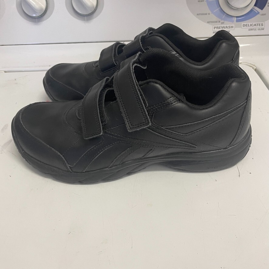 Reebok Sneakers Mens 8 4E Black Work N Cushion Hook and Loop 8V53672 059503 image 3