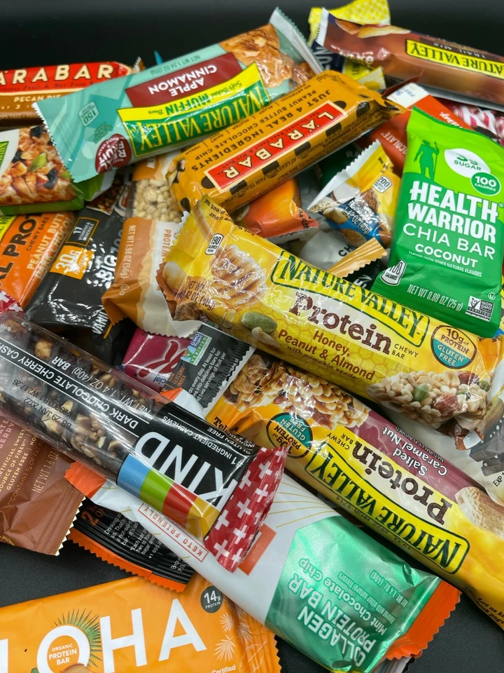 90 Assorted Brand - ENERGY NUTRITION PROTIEN BARS - Nature valley/Clif/RX/Kind - Image 3 of 3
