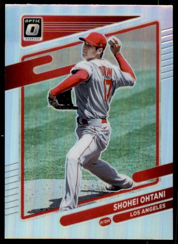 Shohei Ohtani Card 2021 Donruss Optic Holo #192 