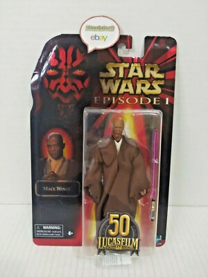 Star Wars Black Series Lucasfilm 50th Anniversary Episode I Mace Windu