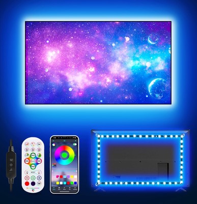 HORYLIT TV Led Backlight, Led Lights for TV 32 to 43 inch TV Backlight TV Lights