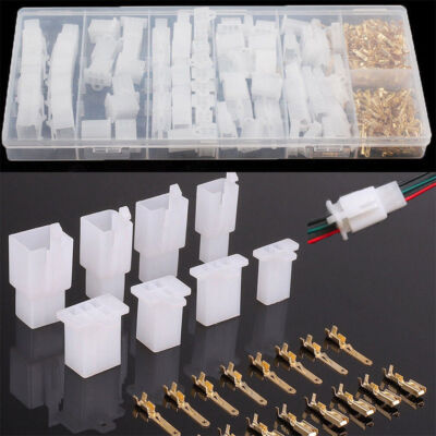 1 -11 WAY PIN 6.3mm ELECTRICAL MULTI PLUG CONNECTOR TERMINAL BLOCK £3.50 - UK