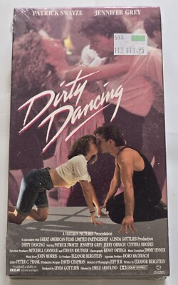 Dirty Dancing (1988) VHS Tape Original Vestron - New & Sealed - Patrick Swayze