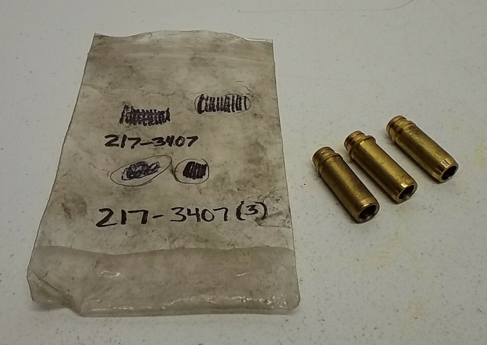 217-3407 Engine Valve Guides – Set of 3 Precision-Machined Valve Guides