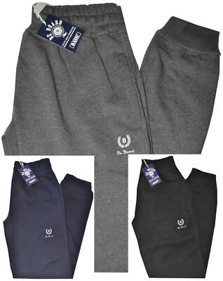 Pantalon Homme Sweat-Shirt Hivernal Calibré 3XL 4XL 5XL 6XL Noir Gris Bleu - Photo 1/4