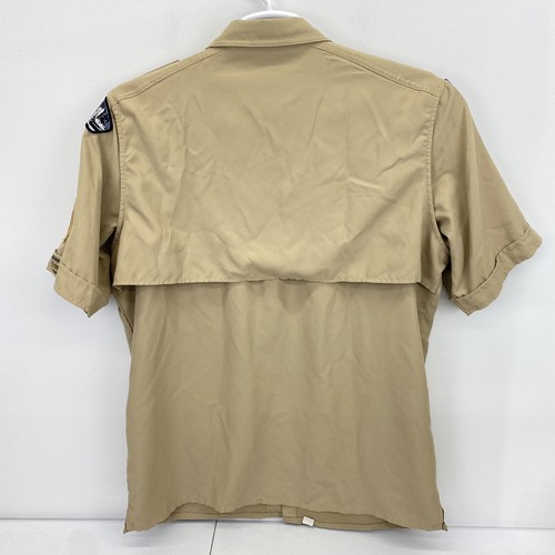 BOY SCOUTS Of America Shirt Mens Large VENTED Uniform BSA Microfiber Scout - Picture 3 of 12