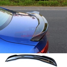 For Honda 2022 2023 Civic Sedan Glossy Black Rear Tail Trunk Spoiler Wing Lip *1