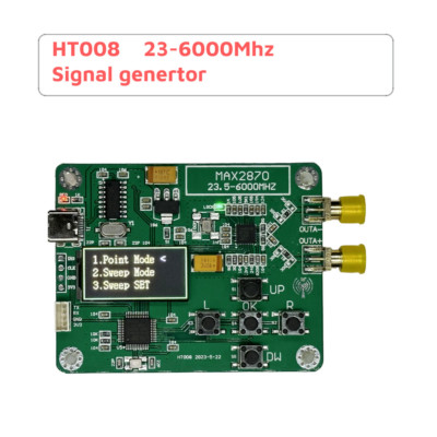 HT008 MAX2870 STM32 23.5-6000MHz Signal Generator Source Fits Point ...