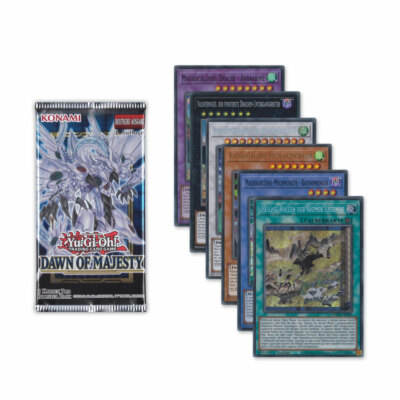 Yu-Gi-Oh! TCG Dawn of Majesty DAMA Einzelkarten Auswahl 1. Auflage Cards DE