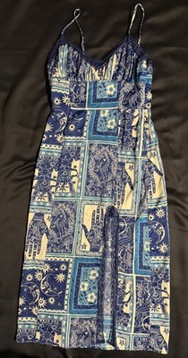 urban outfitters blue lace dress Kimchi Blue Up In The Air Tiered Lace Slip Mini Dress