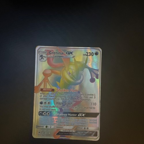 The Pokemon Company Greninja GX 24/131 Forbidden Light Ultra Rare Holo GX 230HP