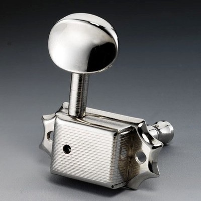 Schaller NOS Tuners ''ST6B'' 6 Left in Line Surface Nickel