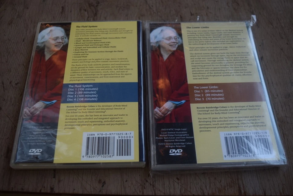 The Fluid System & The Lower Limbs Embodied Anatomy Bonnie Bainbridge Cohen DVD - Image 2 of 2