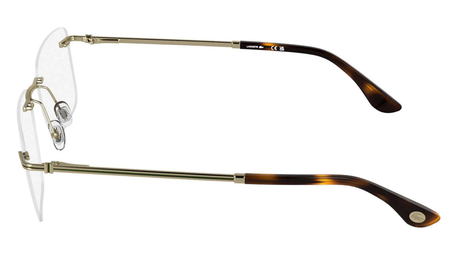 LACOSTE L2324 713 MATTE GOLD 54/20/145 Men's Eyeglasses thumbnail 3