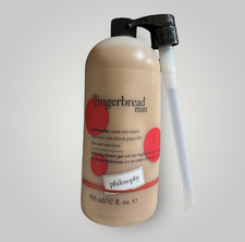 Philosophy The Gingerbread Man Shampoo, Shower Gel  Bubble Bath 32 Oz SEALED