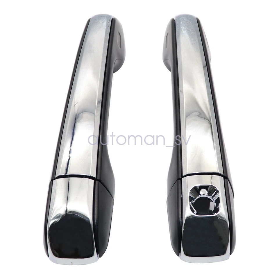 Door Handle set for Toyota 2010-21 4Runner with Chrome insert Front Left&Right - Imagem 4 de 4