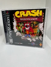 Crash Bandicoot PS1 Replacement Case - NO GAME NO MANUAL