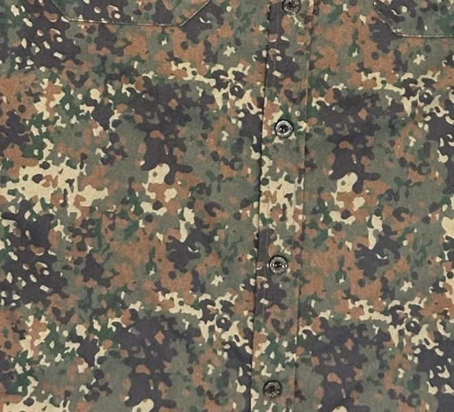 Warrior Flecktarn Long Sleeve Camo - Button Down - Men's Medium **NEW** - Image 4 of 4