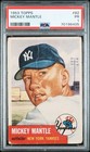 MICKEY MANTLE 1953 TOPPS PSA 1 ! *NEW SLAB ! *DEAD CENTERED ! *STAINLESS REVERSE