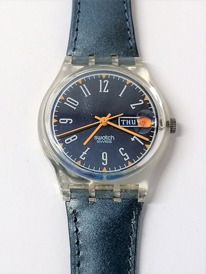 Swatch Standards 1995 - GK713 - Blue Lacquer - NEW - 