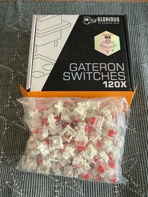 Glorious Gateron Switches Gateron Red 110 Stück